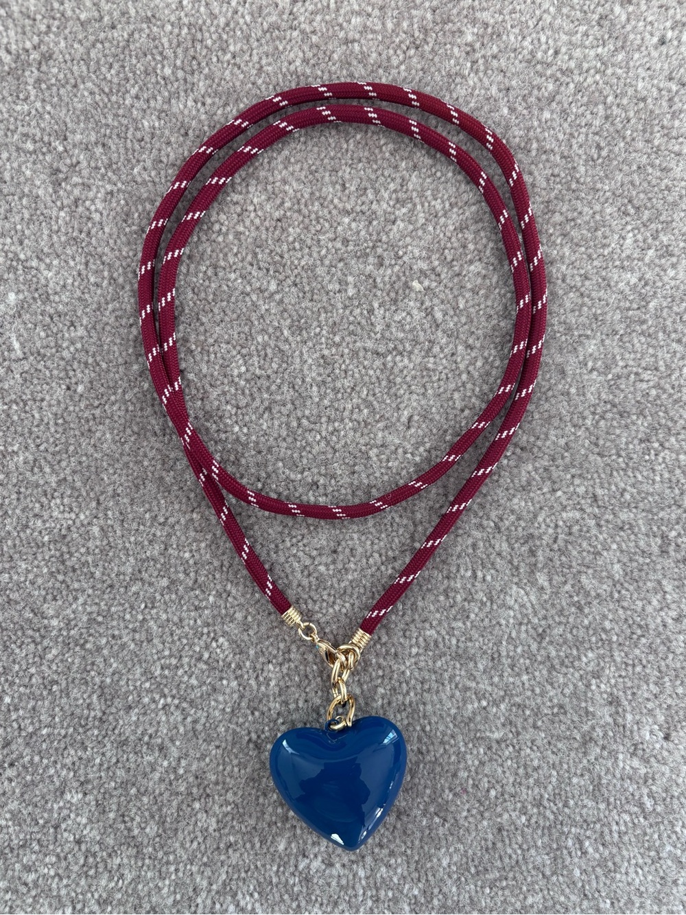 NWOT Roxanne Assoulin The Long Happy Cord Charm Necklace